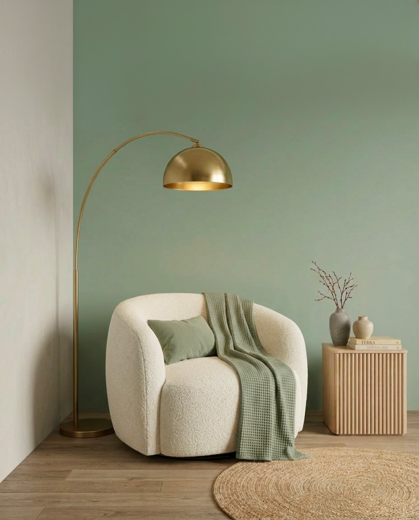 Comment adopter le vert sauge mur vert sauge urkalya