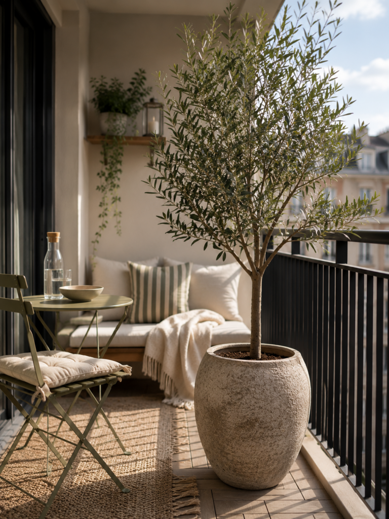 Petite terrasse : 10 idées pour l’aménager avec style pot balcon urkalya