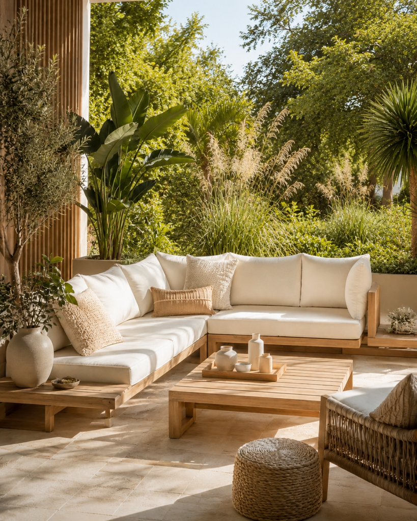 10 salons de jardin où l’été s’installe avec style salon bois clair urkalia