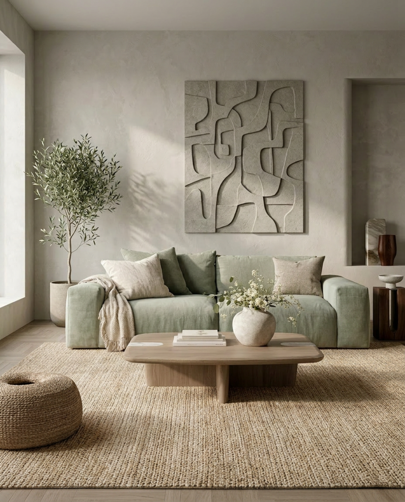Comment adopter le vert sauge salon vert sauge urkalya