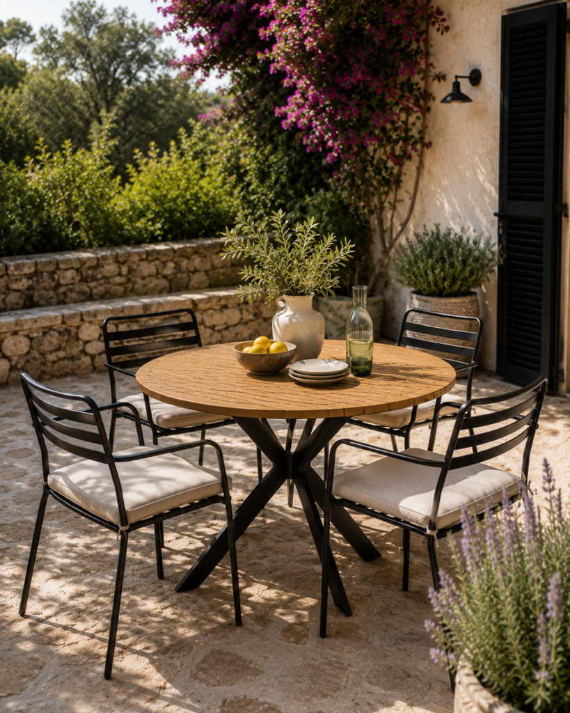 table ronde exterieure urkalya