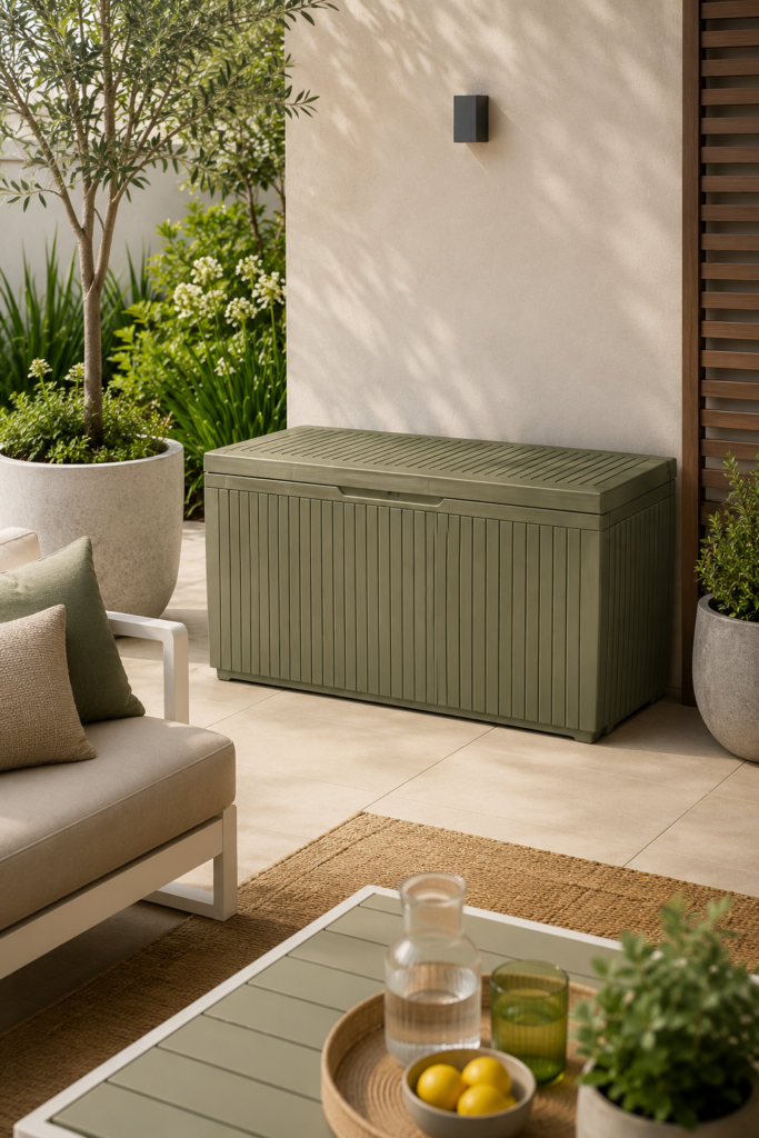 Les 10 meilleurs coffres de rangement de jardin coffre jardin kaki urkalya