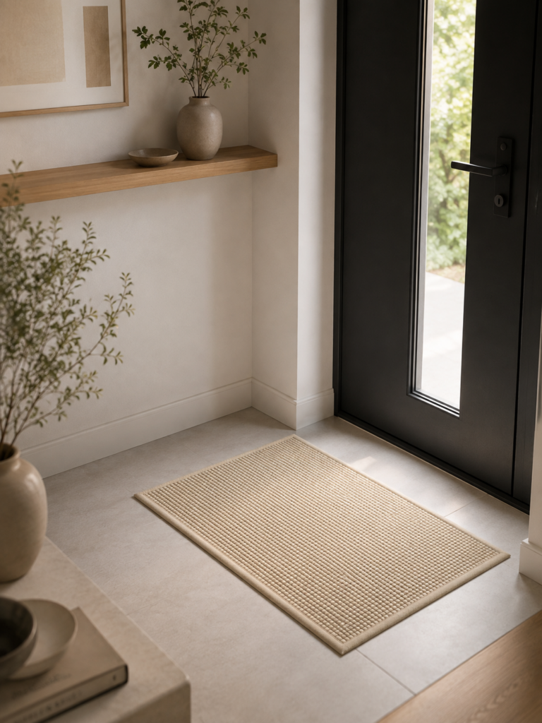 10 idées pour aménager votre entrée tapis entree urkalya