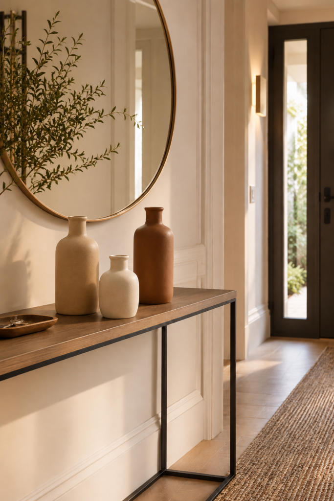 10 idées pour aménager votre entrée vases.entree urkalya